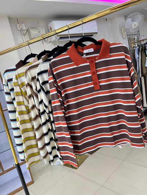 Polo Collar Rugby Shirts